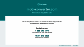 What Mp3-converter.com website looked like in 2023 (This year)