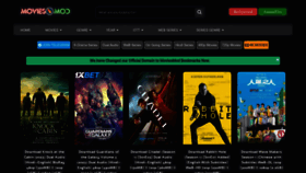 What Moviesmod.pro website looked like in 2023 (This year)