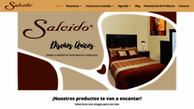 What Mueblesalcido.com.mx website looked like in 2023 (1 year ago)