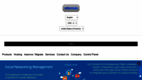 What Mformula.net website looked like in 2023 (This year)