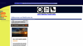 What Matdunkel.de website looked like in 2023 (1 year ago)