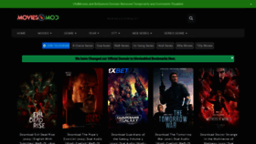 What Moviesmod.me website looked like in 2023 (This year)