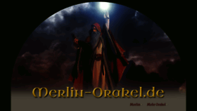 What Merlin-orakel.de website looked like in 2023 (This year)
