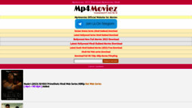 What Mp4moviez.berlin website looked like in 2023 (This year)