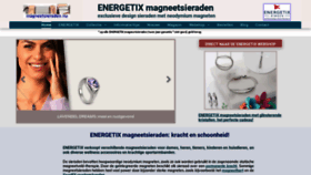 What Magneetsieraden.nu website looked like in 2023 (1 year ago)