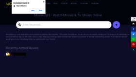 What Moviewatcher.is website looked like in 2023 (This year)