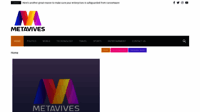 What Metavives.com website looked like in 2023 (This year)