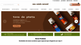What Meucabelonatural.com.br website looked like in 2023 (This year)