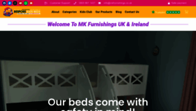 What Mkfurnishings.co.uk website looked like in 2023 (This year)