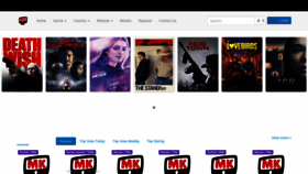 What Moje-kino.pl website looked like in 2023 (This year)