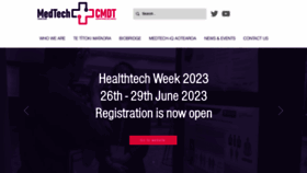 What Medtechcore.org.nz website looked like in 2023 (2 years ago)