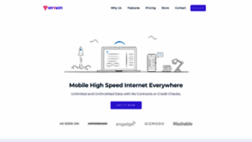 What My1wifi.com website looked like in 2023 (This year)