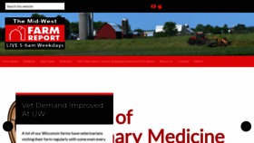 What Midwestfarmreport.com website looked like in 2023 (This year)