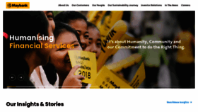 What Maybank.com.my website looked like in 2023 (This year)