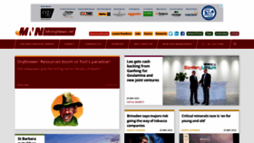 What Miningnews.net website looked like in 2023 (This year)