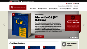 What Murach.com website looked like in 2023 (2 years ago)