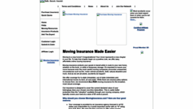 What Movinginsurance.com website looked like in 2023 (This year)