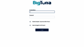 What Mail.bigtuna.com website looked like in 2023 (This year)