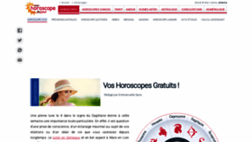 What Mon-horoscope-du-jour.com website looked like in 2023 (This year)