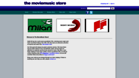 What Moviemusic.com website looked like in 2023 (This year)