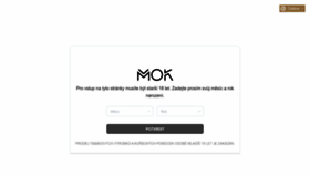 What Mok-eu.com website looked like in 2023 (This year)