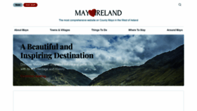 What Mayo-ireland.ie website looked like in 2023 (This year)