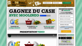 What Moolineo.com website looked like in 2023 (This year)