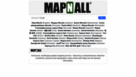What Mapnall.com website looked like in 2023 (This year)