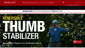 What Muellersportsmed.com website looked like in 2023 (This year)