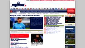 What Maxifoot.fr website looked like in 2023 (This year)