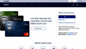 What Mbna.ca website looked like in 2023 (2 years ago)