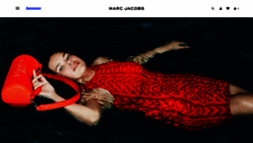 What Marcjacobs.com website looked like in 2023 (This year)