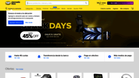 What Mercadolibre.com.co website looked like in 2023 (This year)