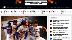 What Mlb.com website looked like in 2023 (This year)