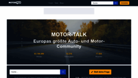 What Motor-talk.de website looked like in 2023 (This year)