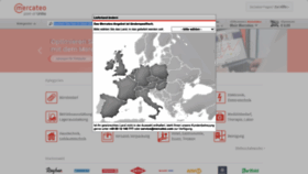 What Mercateo.com website looked like in 2023 (This year)