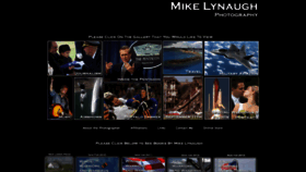 What Mikelynaugh.com website looked like in 2023 (This year)