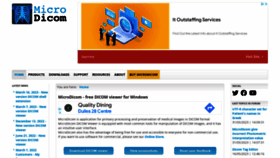 What Microdicom.com website looked like in 2023 (This year)