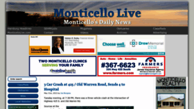 What Monticellolive.com website looked like in 2023 (This year)
