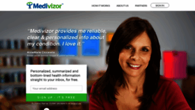 What Medivizor.com website looked like in 2023 (2 years ago)