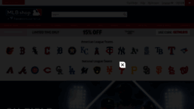 What Mlbshopeurope.com website looked like in 2023 (This year)