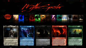 What Mythicspoiler.com website looked like in 2023 (This year)