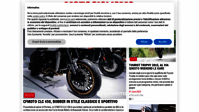 What Motociclismo.it website looked like in 2023 (This year)