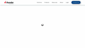 What Makethunder.com website looked like in 2023 (2 years ago)