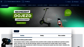 What My-concept.cz website looked like in 2023 (This year)