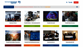 What Moodle.thi.de website looked like in 2023 (2 years ago)