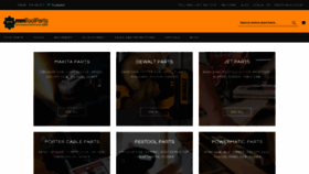 What Mmtoolparts.com website looked like in 2023 (This year)