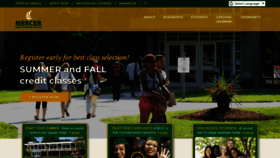 What Mccc.edu website looked like in 2023 (This year)