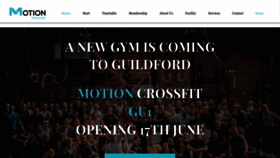 What Motiontraining.co.uk website looked like in 2023 (1 year ago)