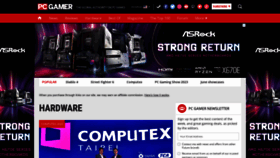 What Maximumpc.com website looked like in 2023 (This year)